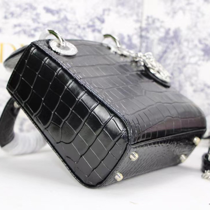 Dior Alligator Mini Lady Dior Bag (17-15-7cm) - DopestKickz
