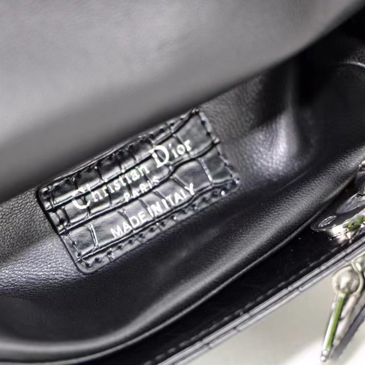Dior Alligator Mini Lady Dior Bag (17-15-7cm) - DopestKickz