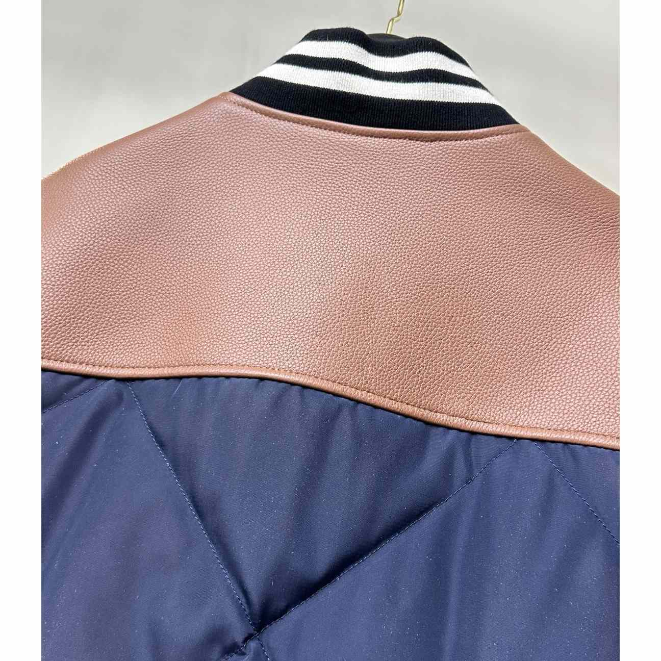 Versace Chest Logo-patch Detail Bomber Jacket - DopestKickz