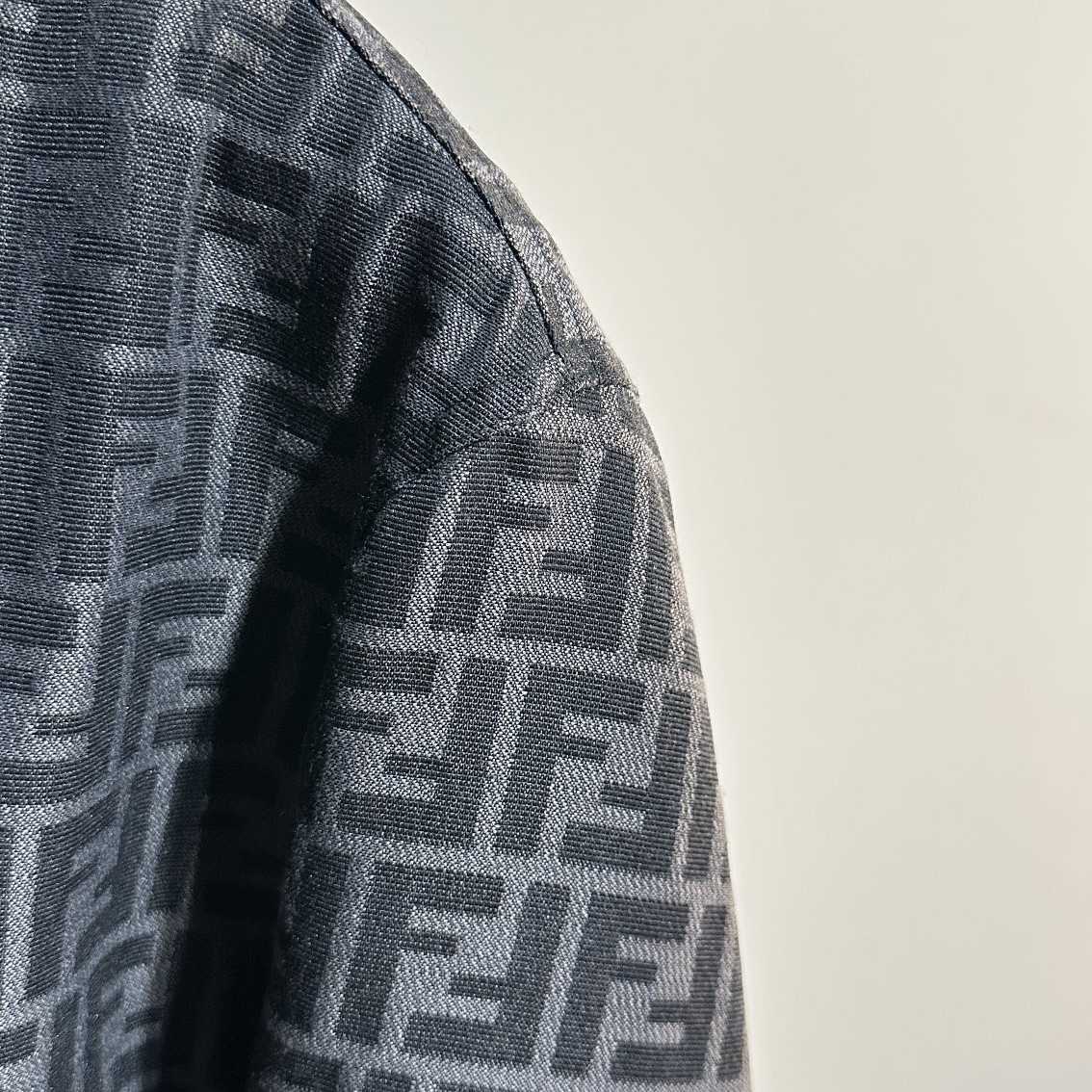 Fendi FF Jacquard Fabric Jacket - DopestKickz