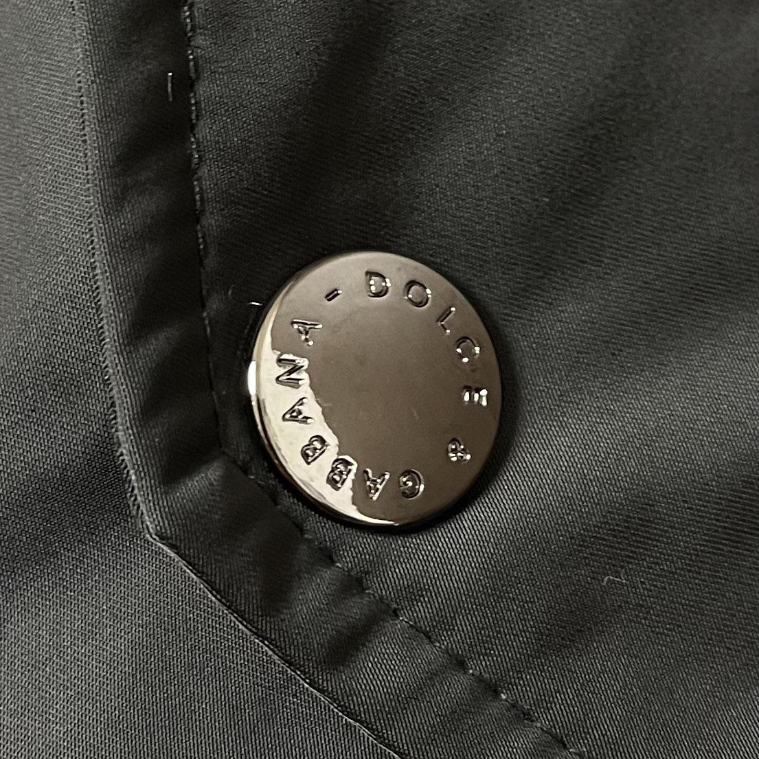 Dolce & Gabbana Satin Jacket With Embroidered Dg Patch - DopestKickz