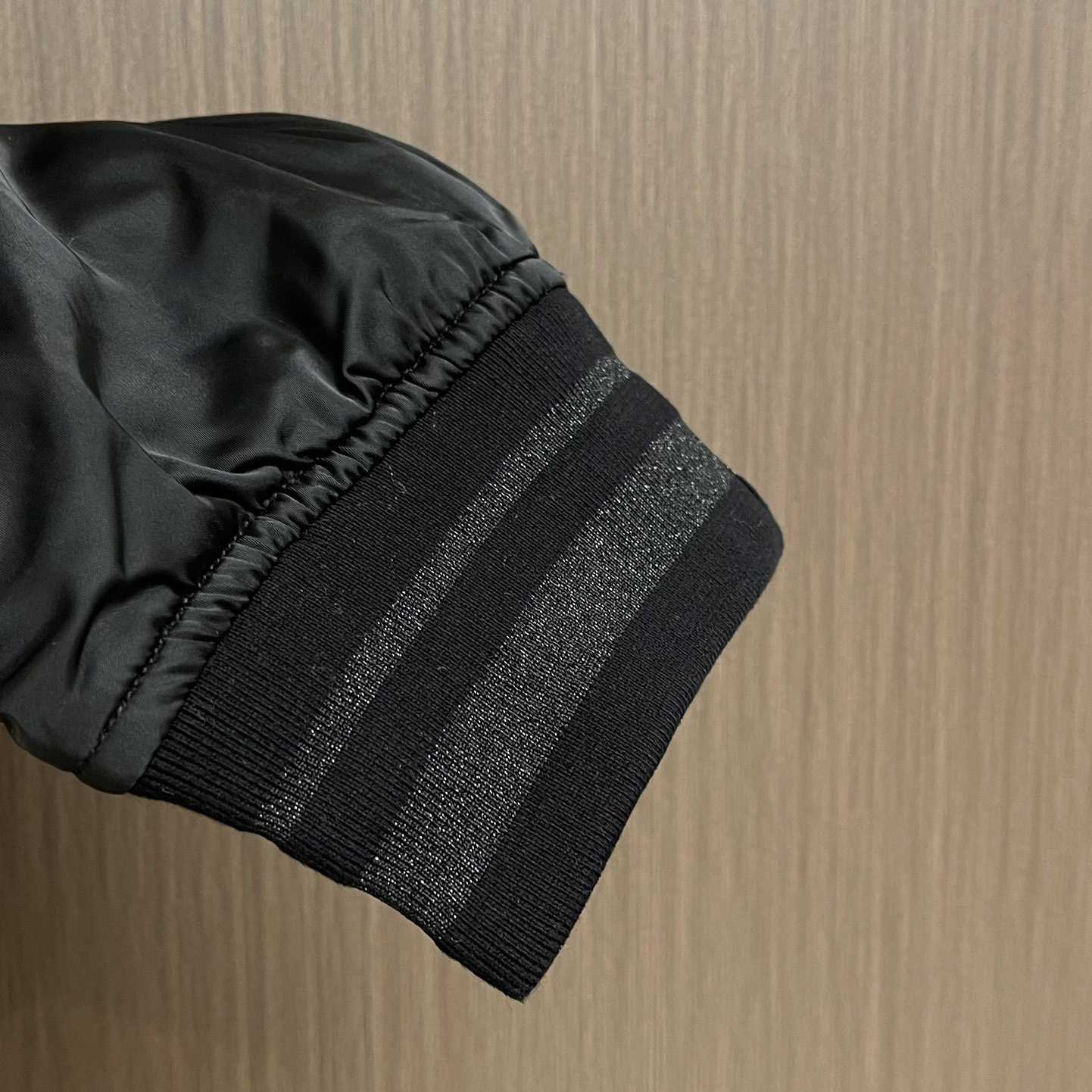 Dolce & Gabbana Satin Jacket With Embroidered Dg Patch - DopestKickz