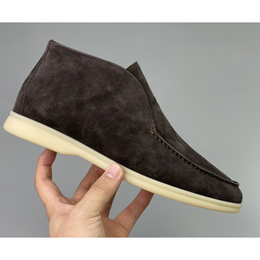 Loro Piana White Sole Summer Walk Loafers - DopestKickz