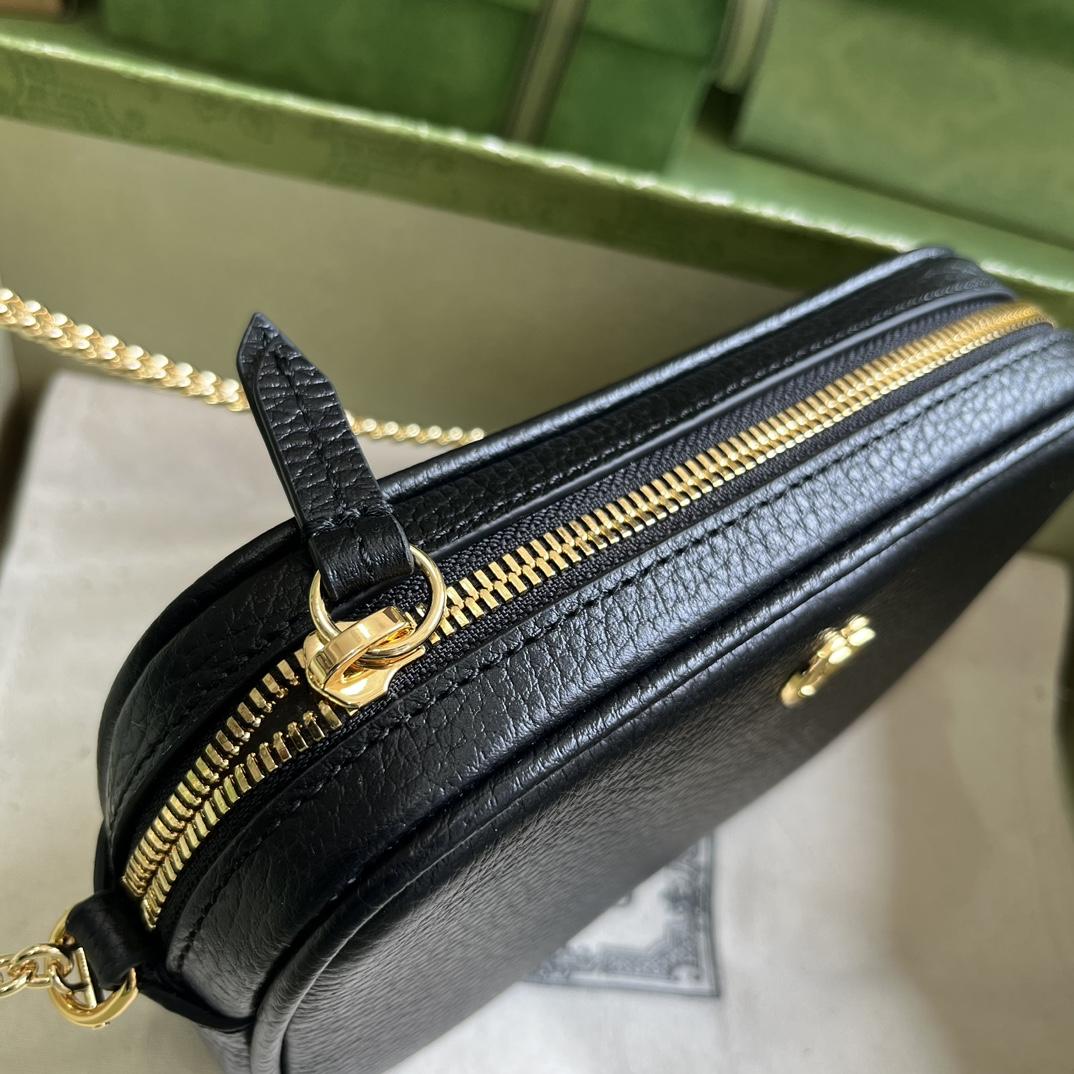 Gucci GG Marmont Mini Shoulder Bag (11x 18.5x 4cm) - DopestKickz