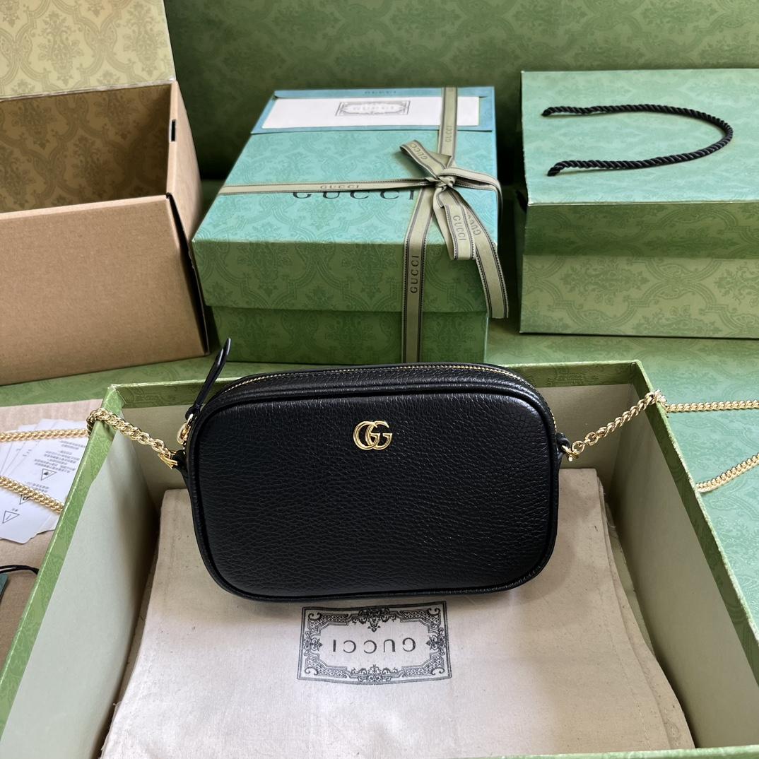 Gucci GG Marmont Mini Shoulder Bag (11x 18.5x 4cm) - DopestKickz