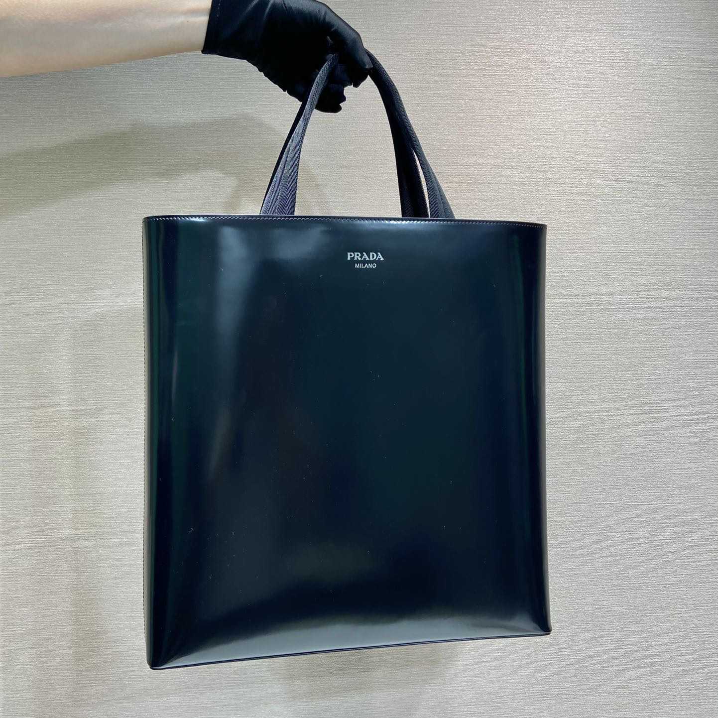 Prada Brushed Leather Tote With Water Bottle - DopestKickz