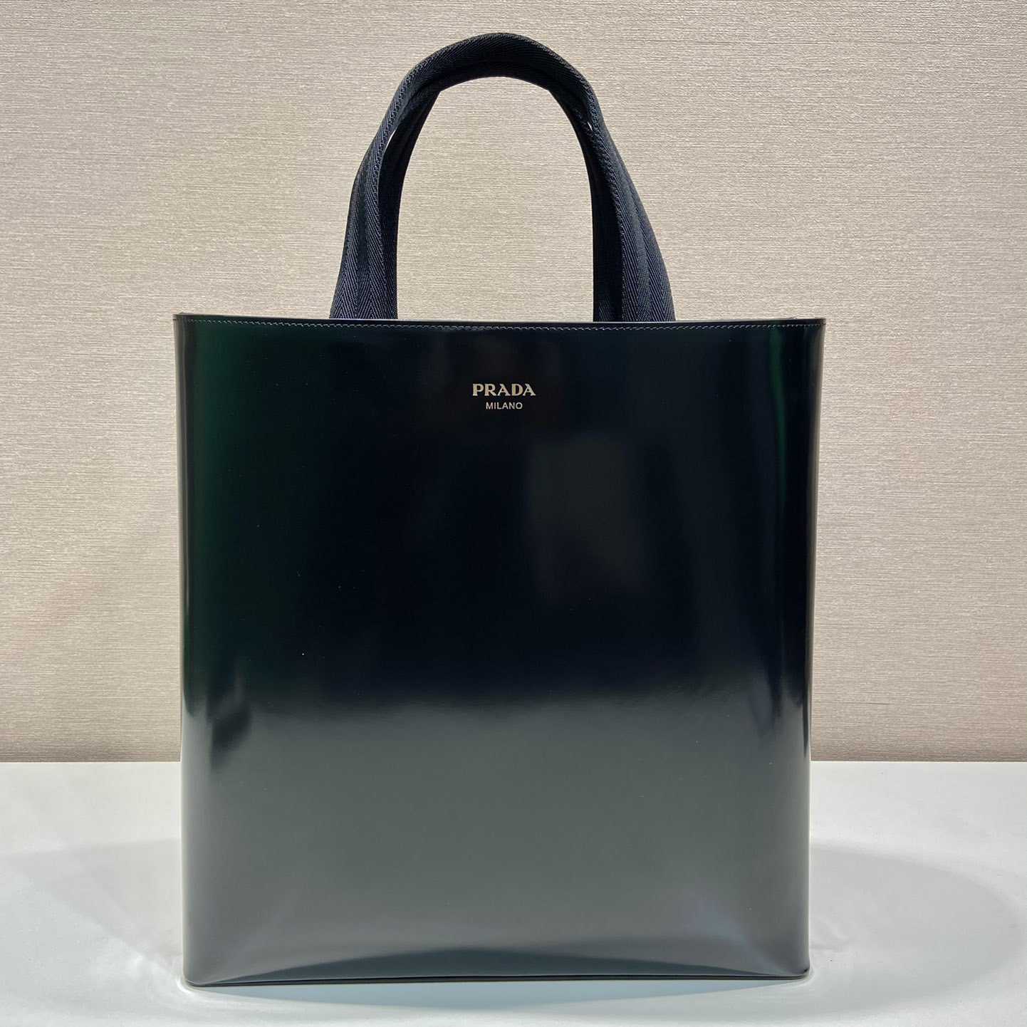 Prada Brushed Leather Tote With Water Bottle - DopestKickz