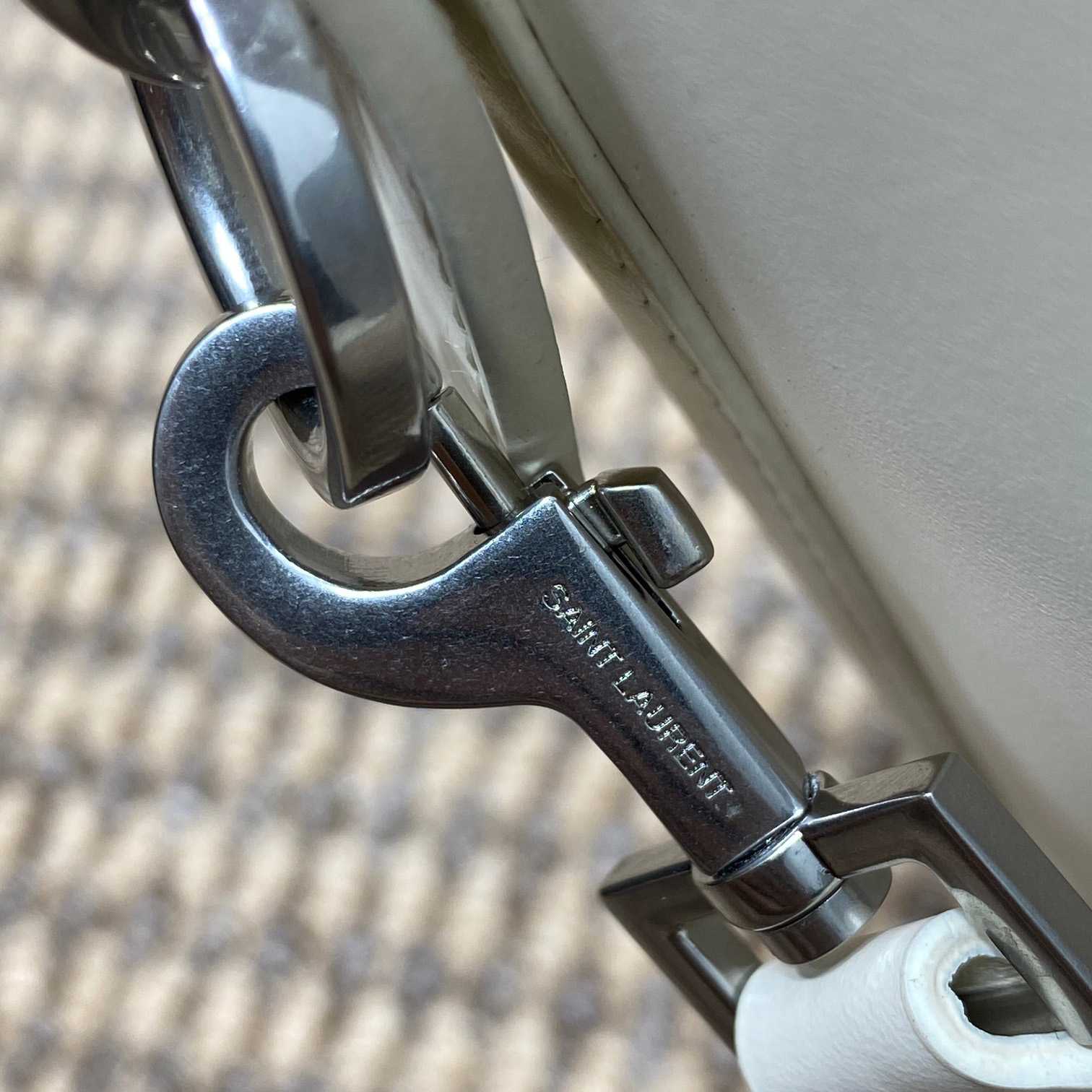 Saint Laurent Le 37 Small In Shiny Leather - DopestKickz