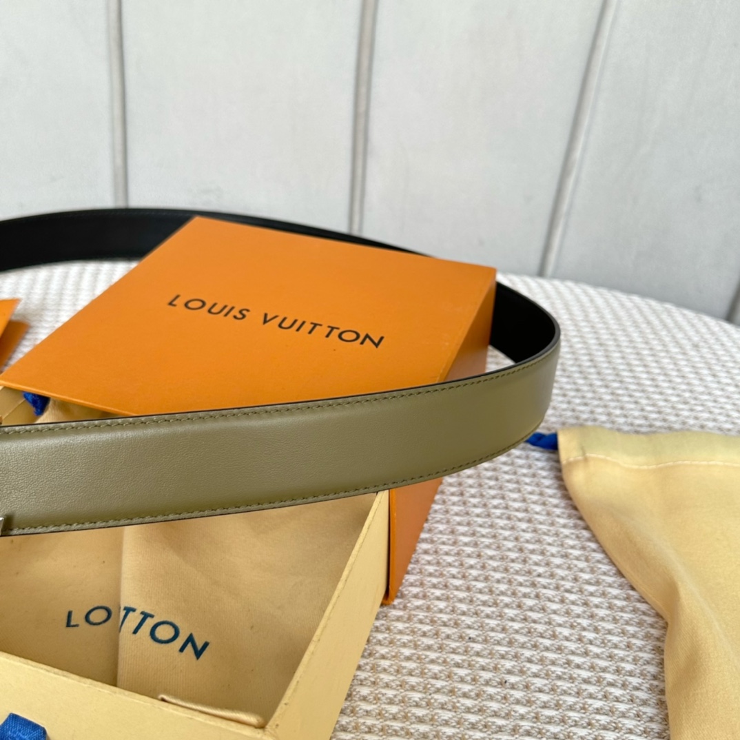 Louis Vuitton LV Skyline 35mm Belt - DopestKickz