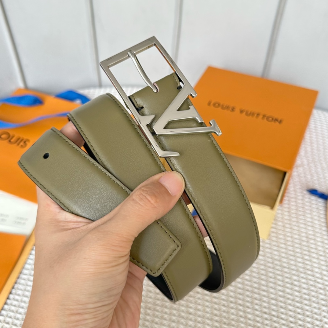 Louis Vuitton LV Skyline 35mm Belt - DopestKickz