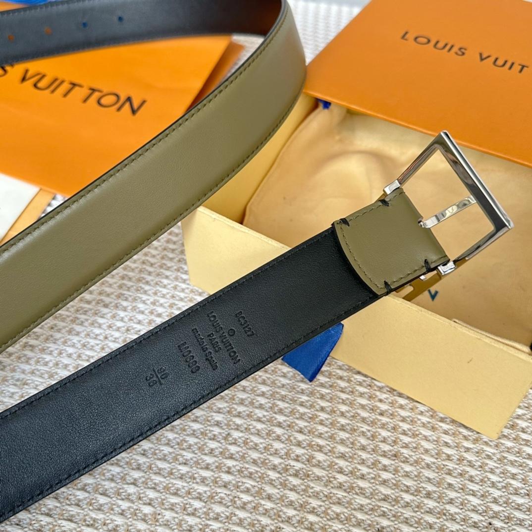 Louis Vuitton LV Skyline 35mm Belt - DopestKickz