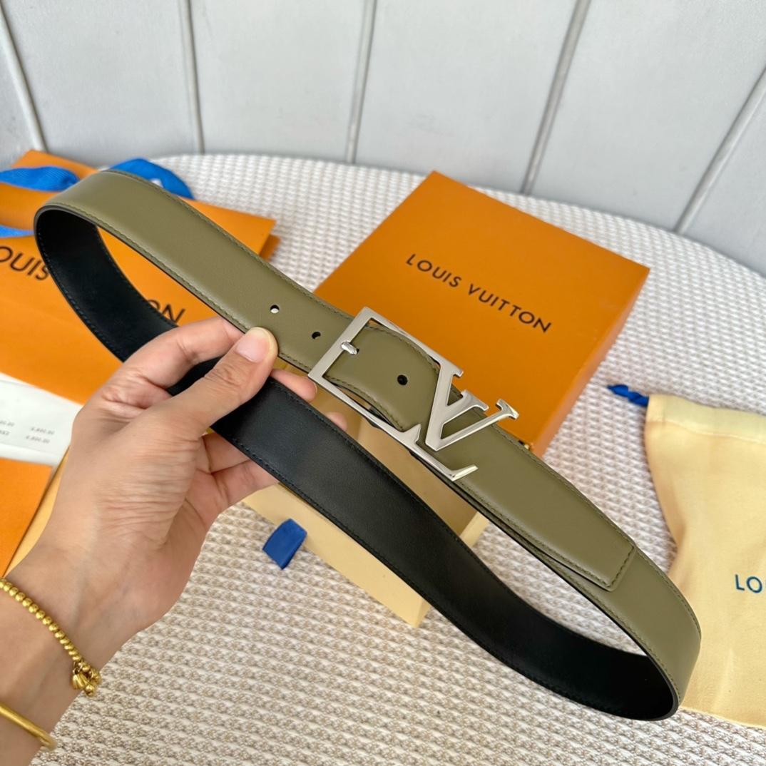 Louis Vuitton LV Skyline 35mm Belt - DopestKickz