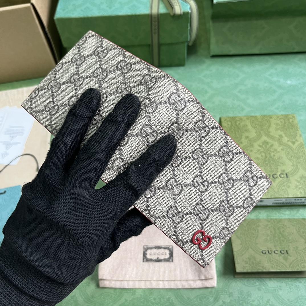 Gucci Wallet With GG Detail - DopestKickz