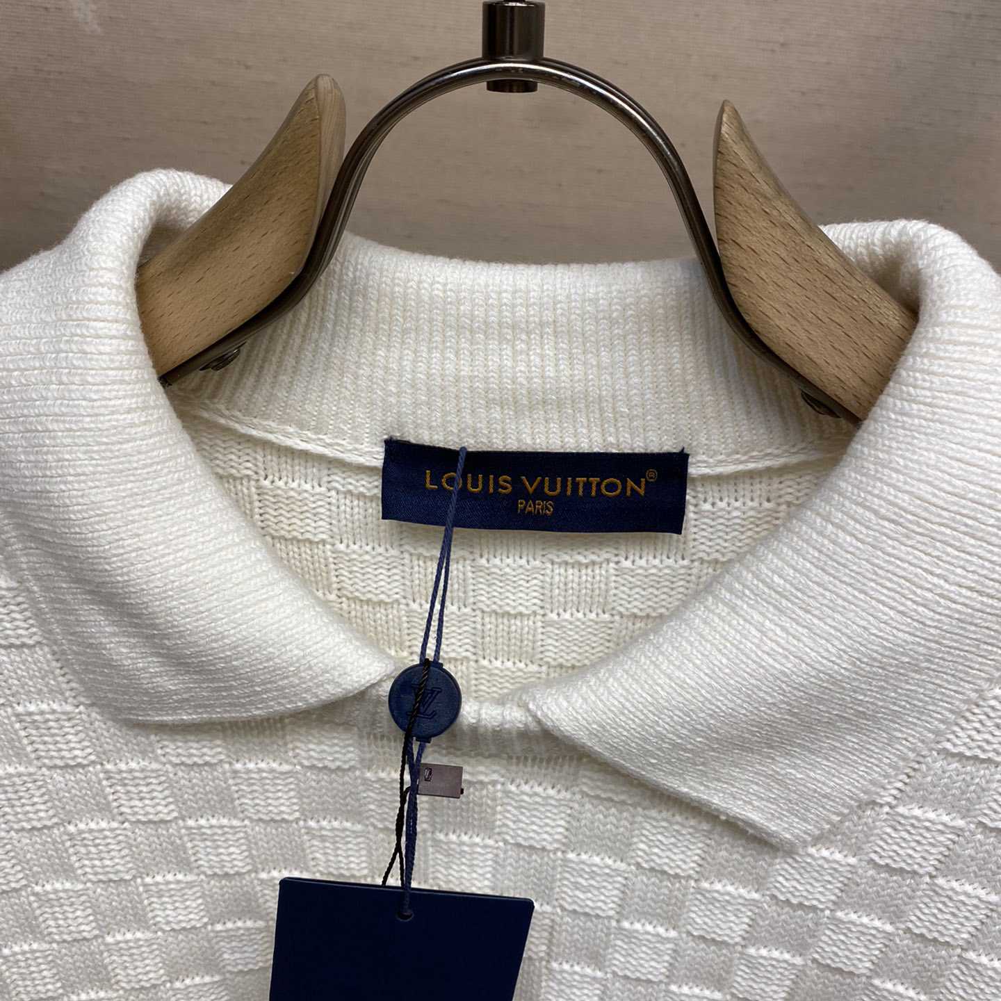Louis Vuitton Lv Damier Wool Blend Pullover     - DopestKickz