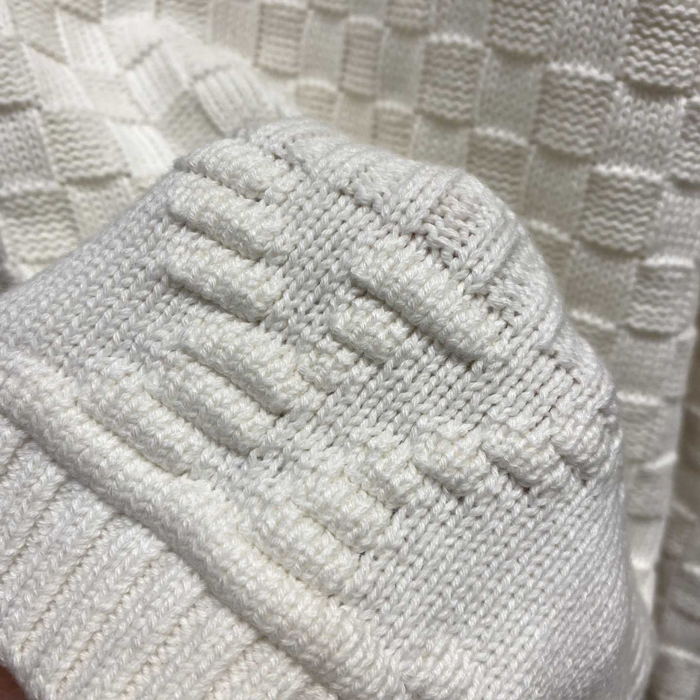 Louis Vuitton Lv Damier Wool Blend Pullover     - DopestKickz