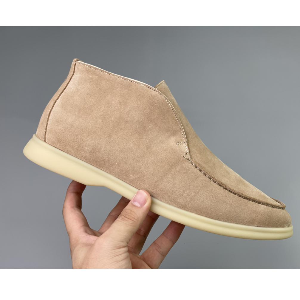 Loro Piana White Sole Summer Walk Loafers - DopestKickz