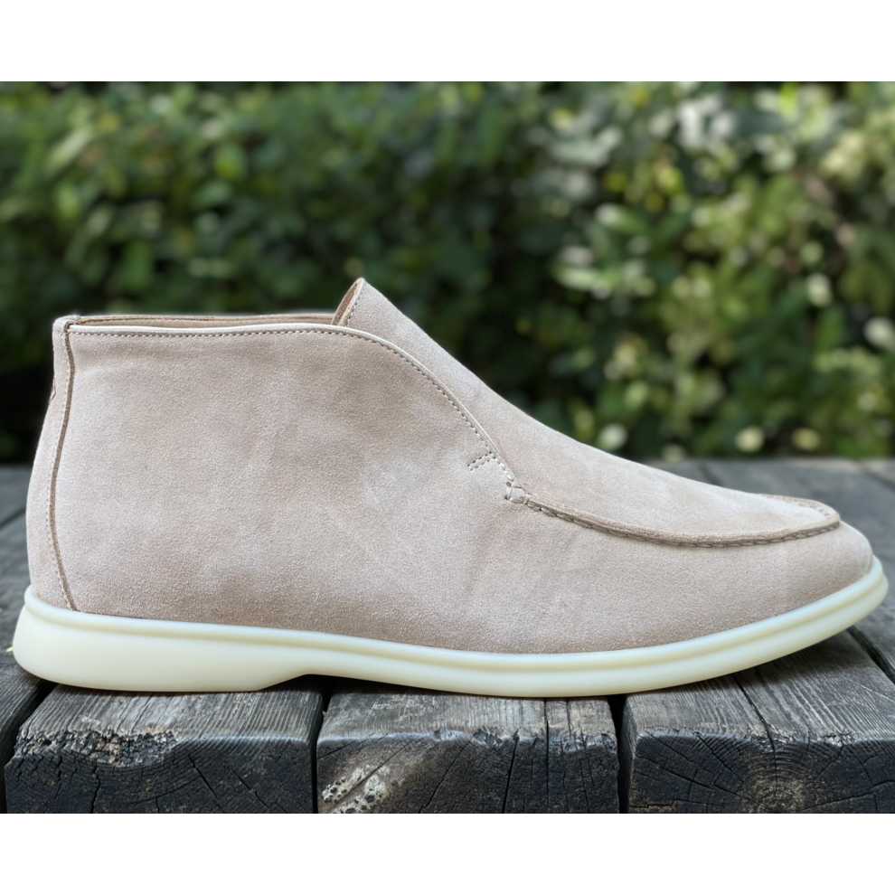 Loro Piana White Sole Summer Walk Loafers - DopestKickz