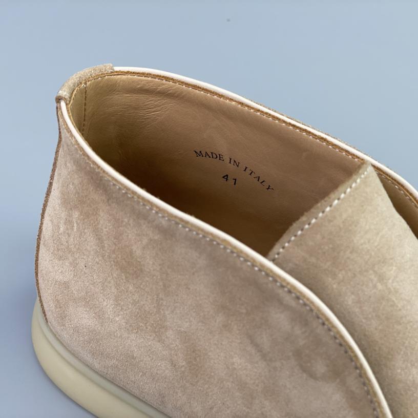 Loro Piana White Sole Summer Walk Loafers - DopestKickz