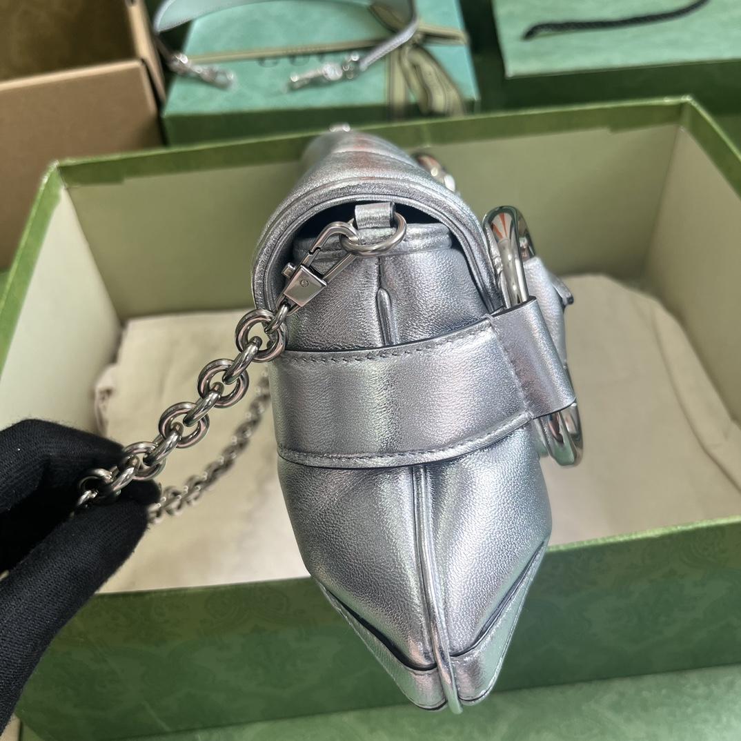 Gucci Horsebit Chain Medium Shoulder Bag (38x 15x 16cm) - DopestKickz