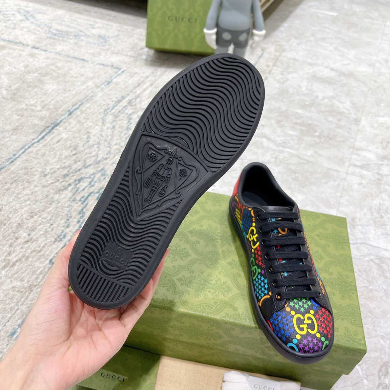 Gucci GG Psychedelic Ace Sneaker - DopestKickz