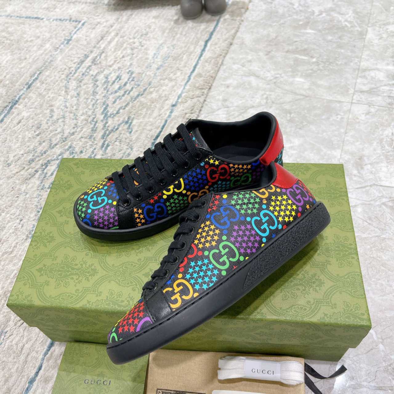 Gucci GG Psychedelic Ace Sneaker - DopestKickz