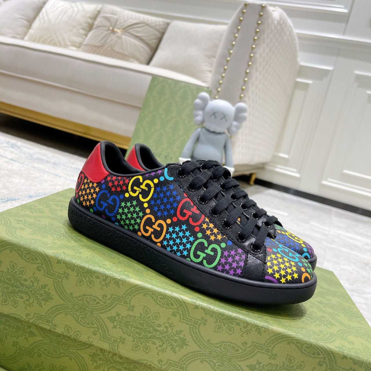 Gucci GG Psychedelic Ace Sneaker - DopestKickz