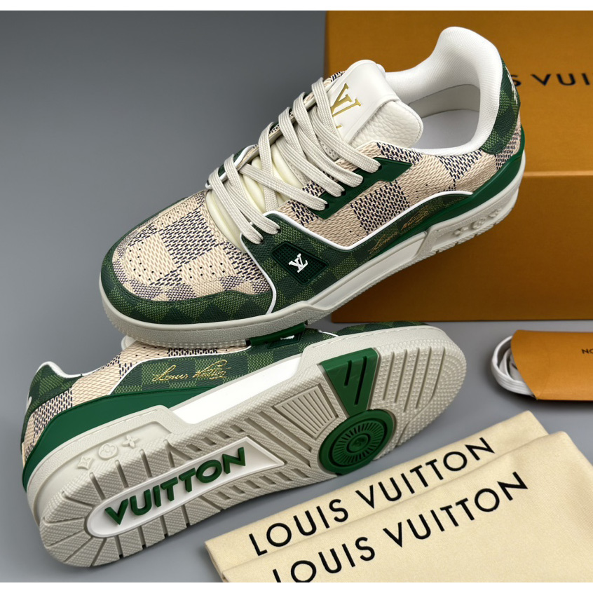 Louis Vuitton LV Trainer Sneaker (Upon UK Size) 1AC58D - DopestKickz