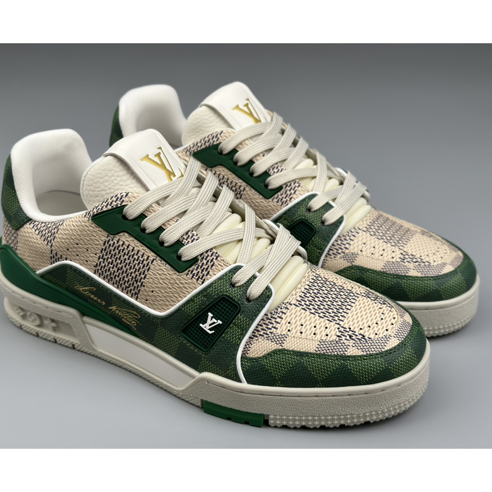 Louis Vuitton LV Trainer Sneaker (Upon UK Size) 1AC58D - DopestKickz