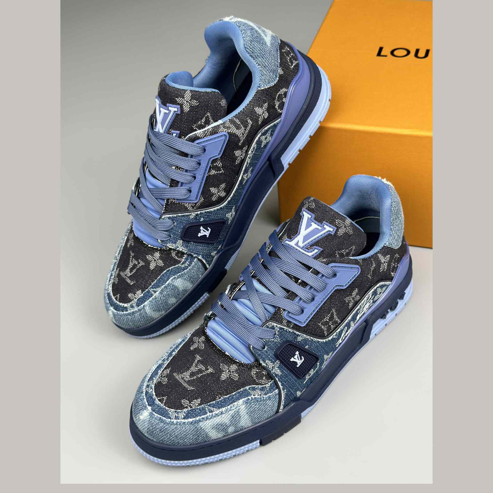 Louis Vuitton lv Trainer Sneaker (Upon UK Size) - DopestKickz