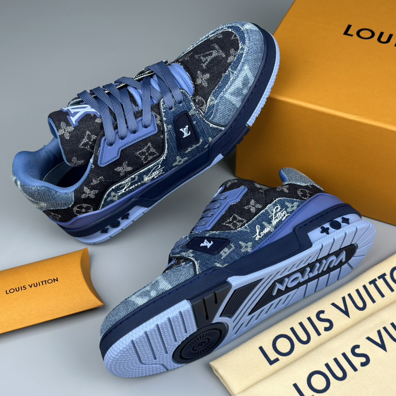 Louis Vuitton lv Trainer Sneaker (Upon UK Size) - DopestKickz