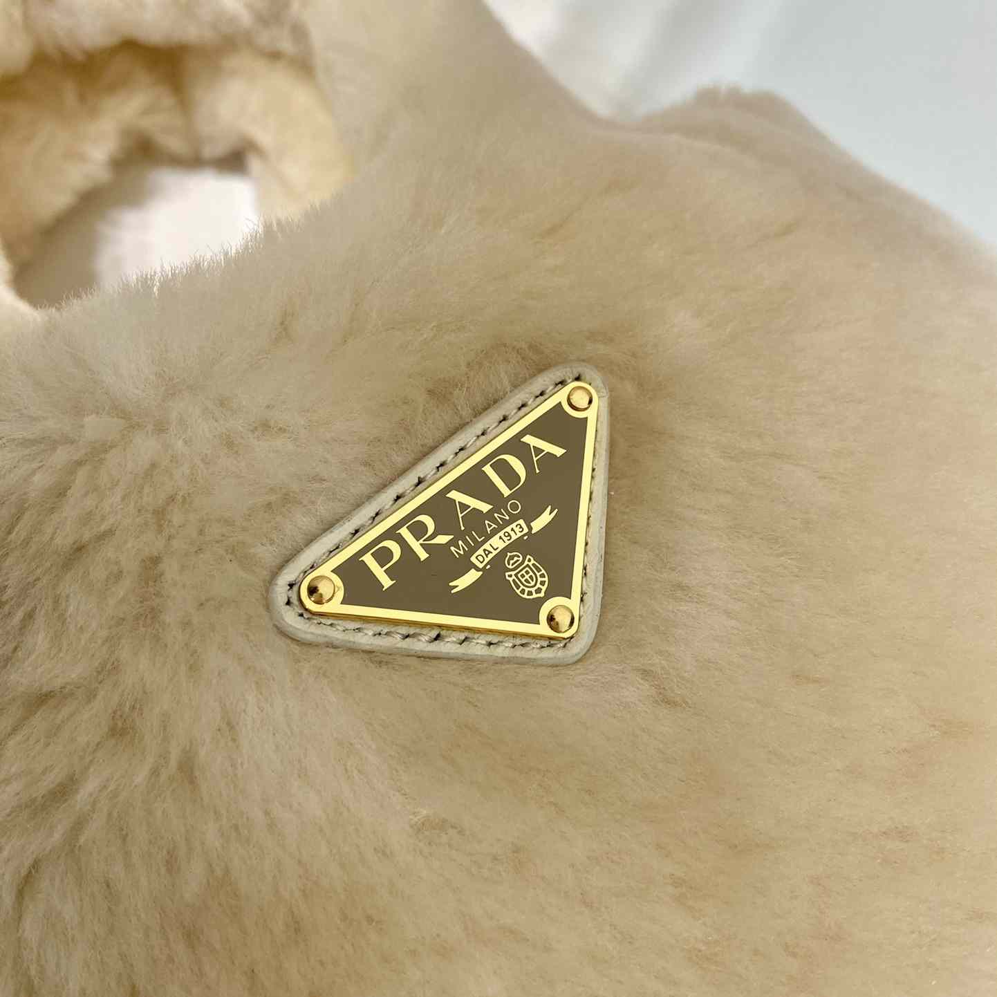 Prada Shearling Mini Handbag - DopestKickz