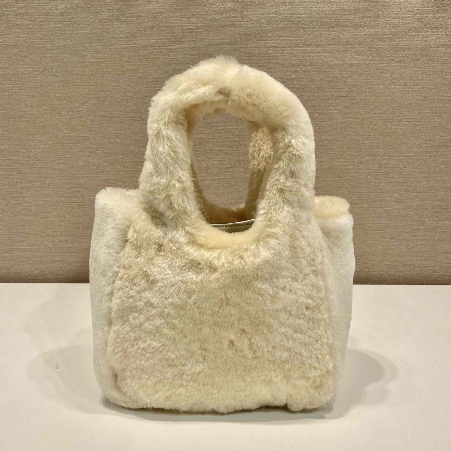 Prada Shearling Mini Handbag - DopestKickz