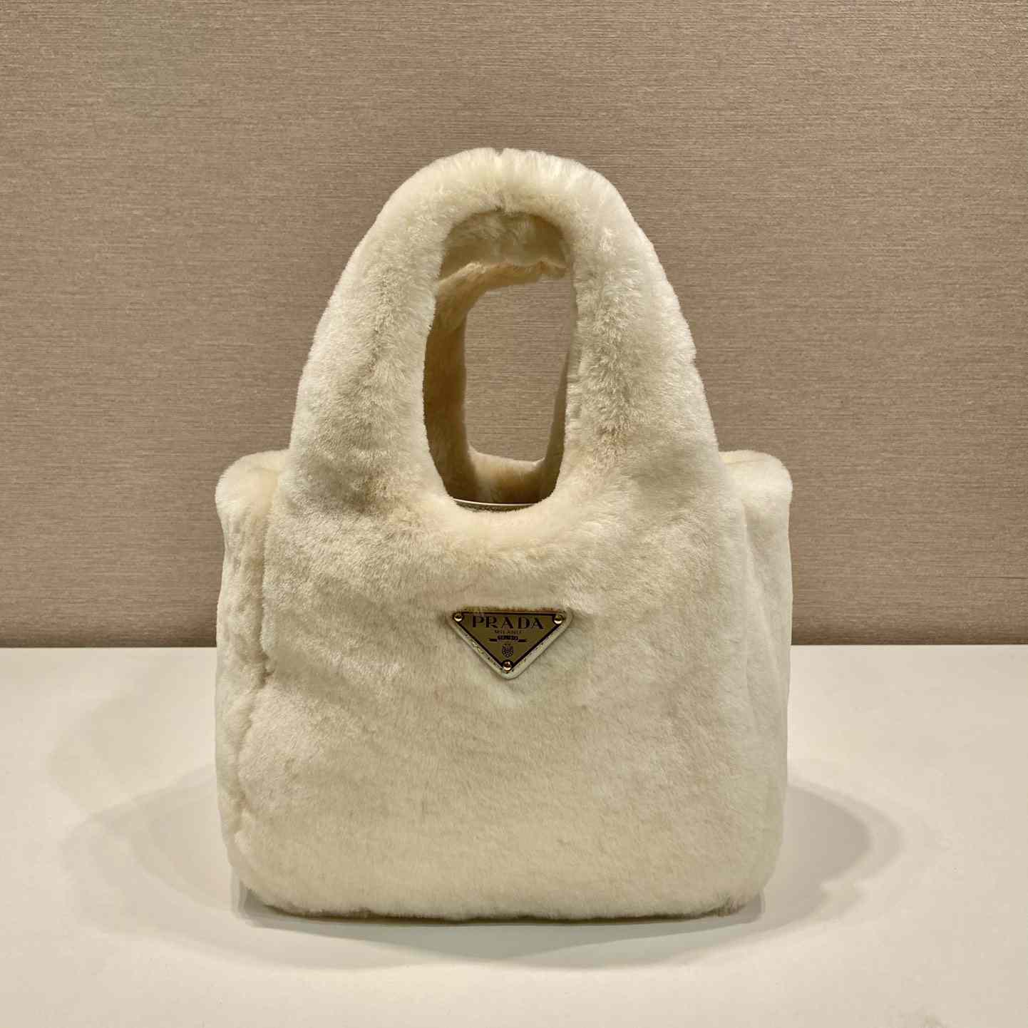 Prada Shearling Mini Handbag - DopestKickz