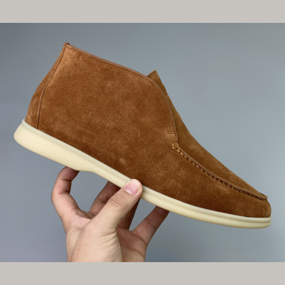 Loro Piana White Sole Summer Walk Loafers - DopestKickz