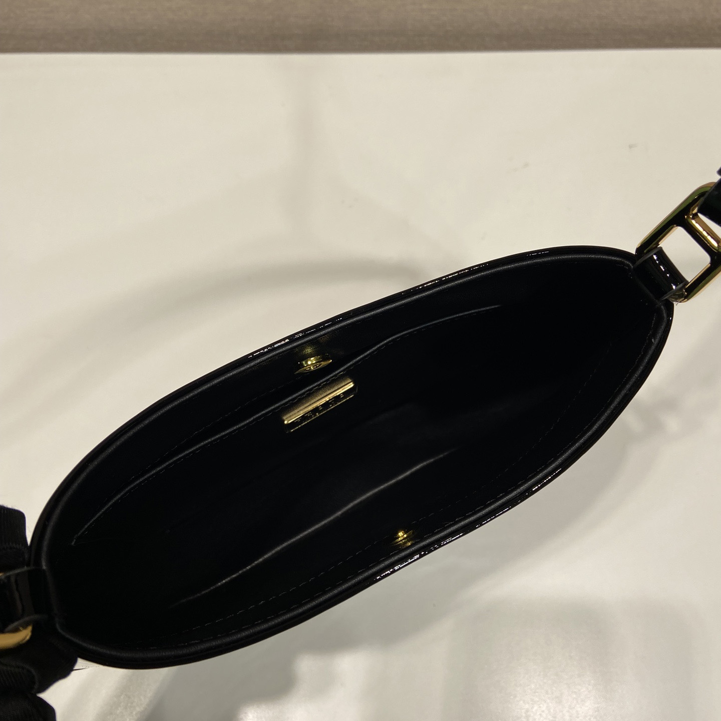 Prada Cleo Patent Leather Bag - DopestKickz