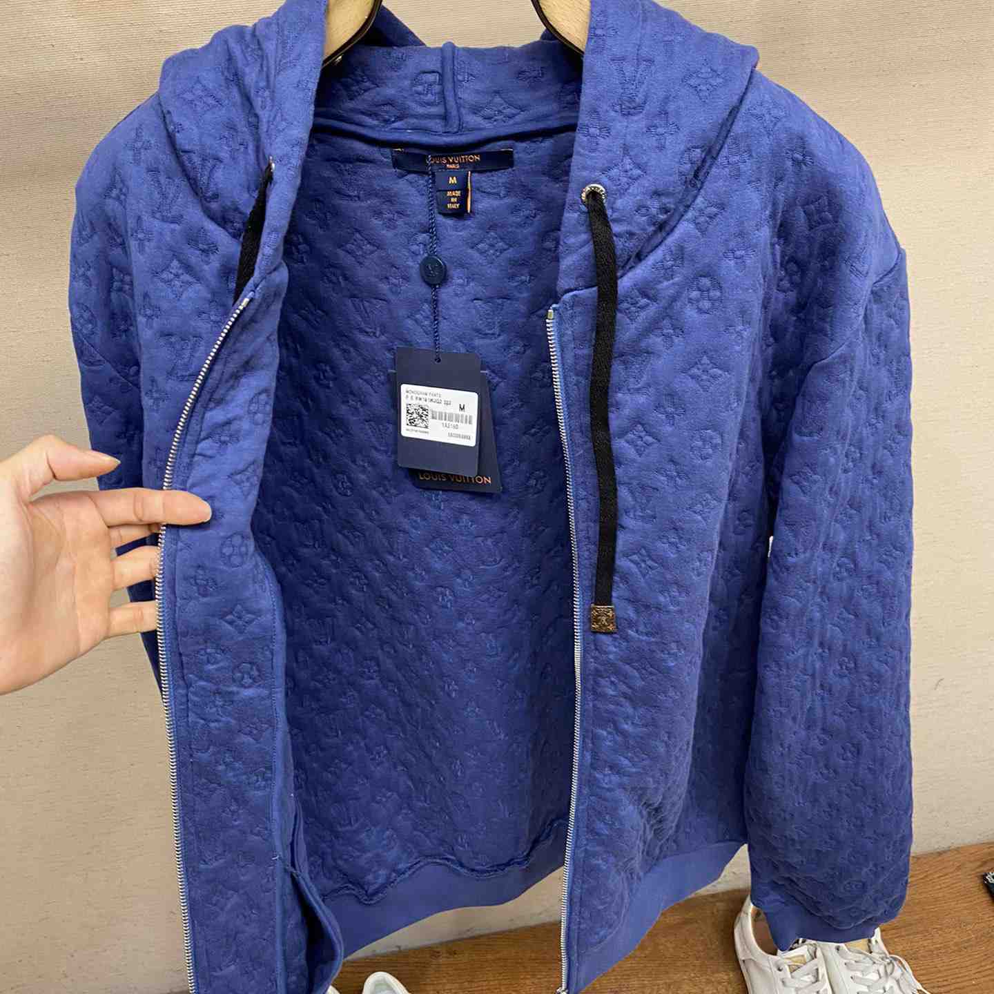 Louis Vuitton Monogram Zipped Hoodie - DopestKickz