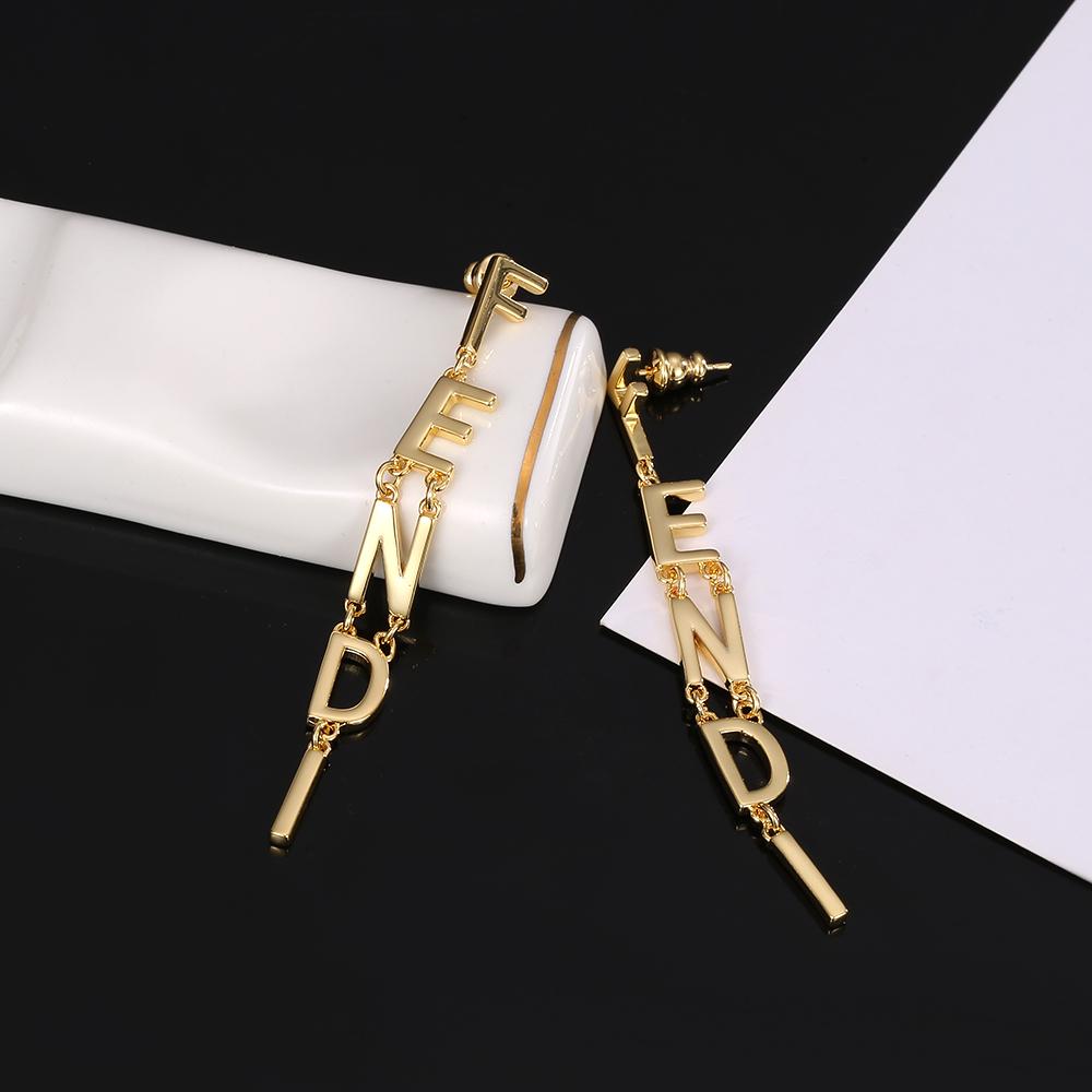 Fendi Signature Earrings - DopestKickz