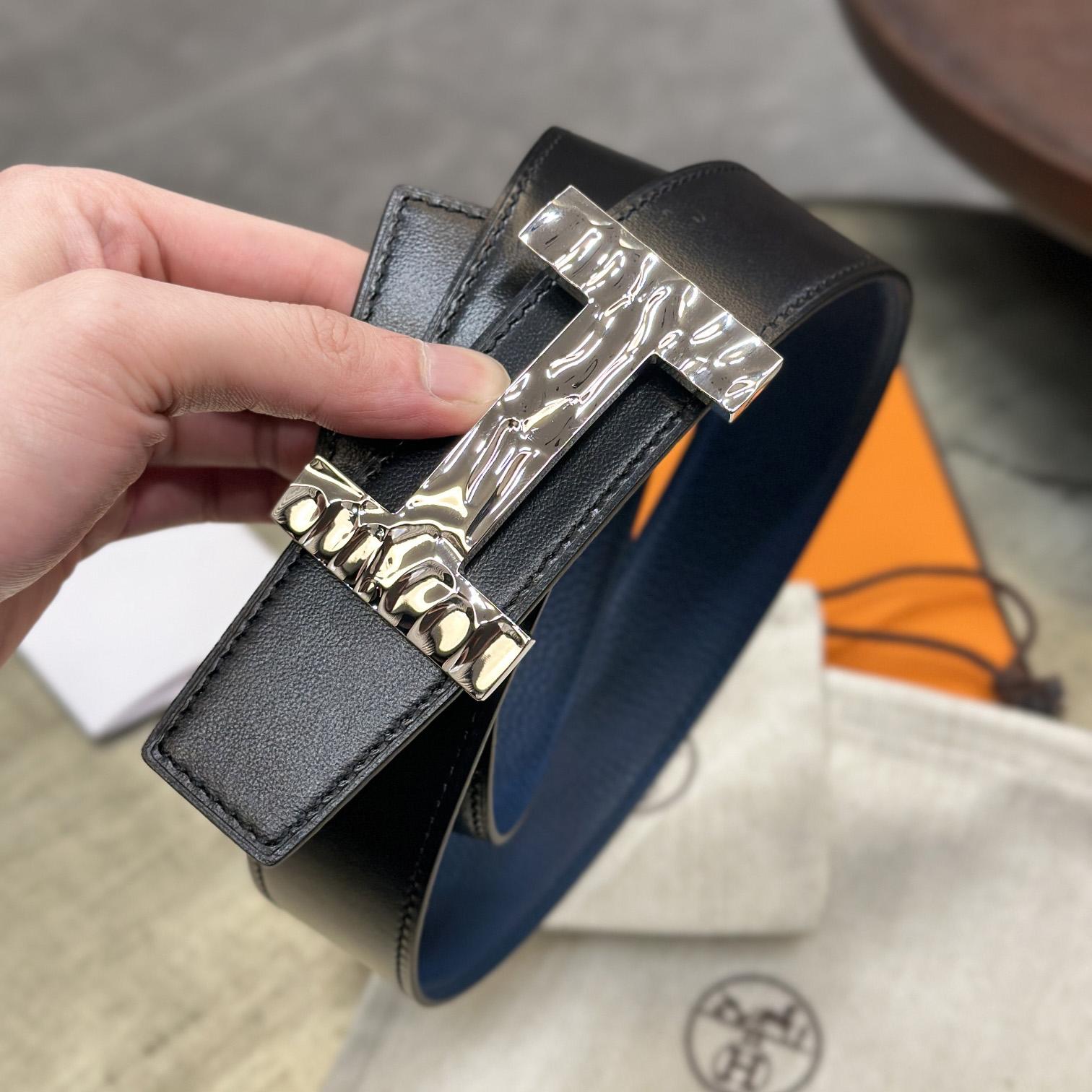 Hermes Quizz H2O Belt buckle & Reversible Leather Strap 38 mm - DopestKickz