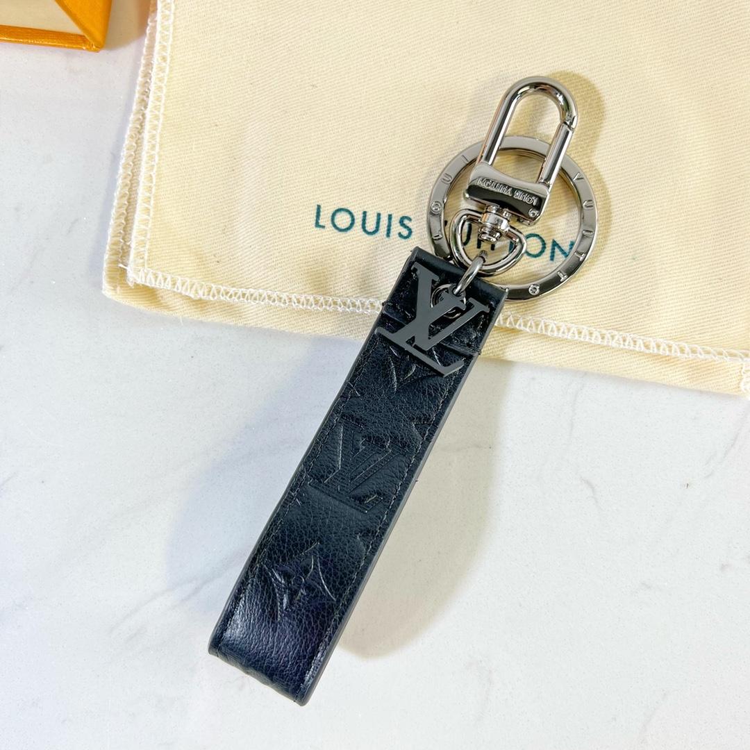 Louis Vuitton LV Shadow Dragonne Key Holder And Bag Charm - DopestKickz
