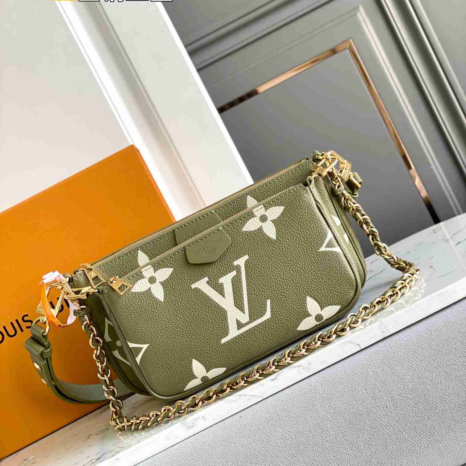 Louis Vuitton Multi Pochette Accessoires   (25-14.5-4.5cm) M22670 - DopestKickz