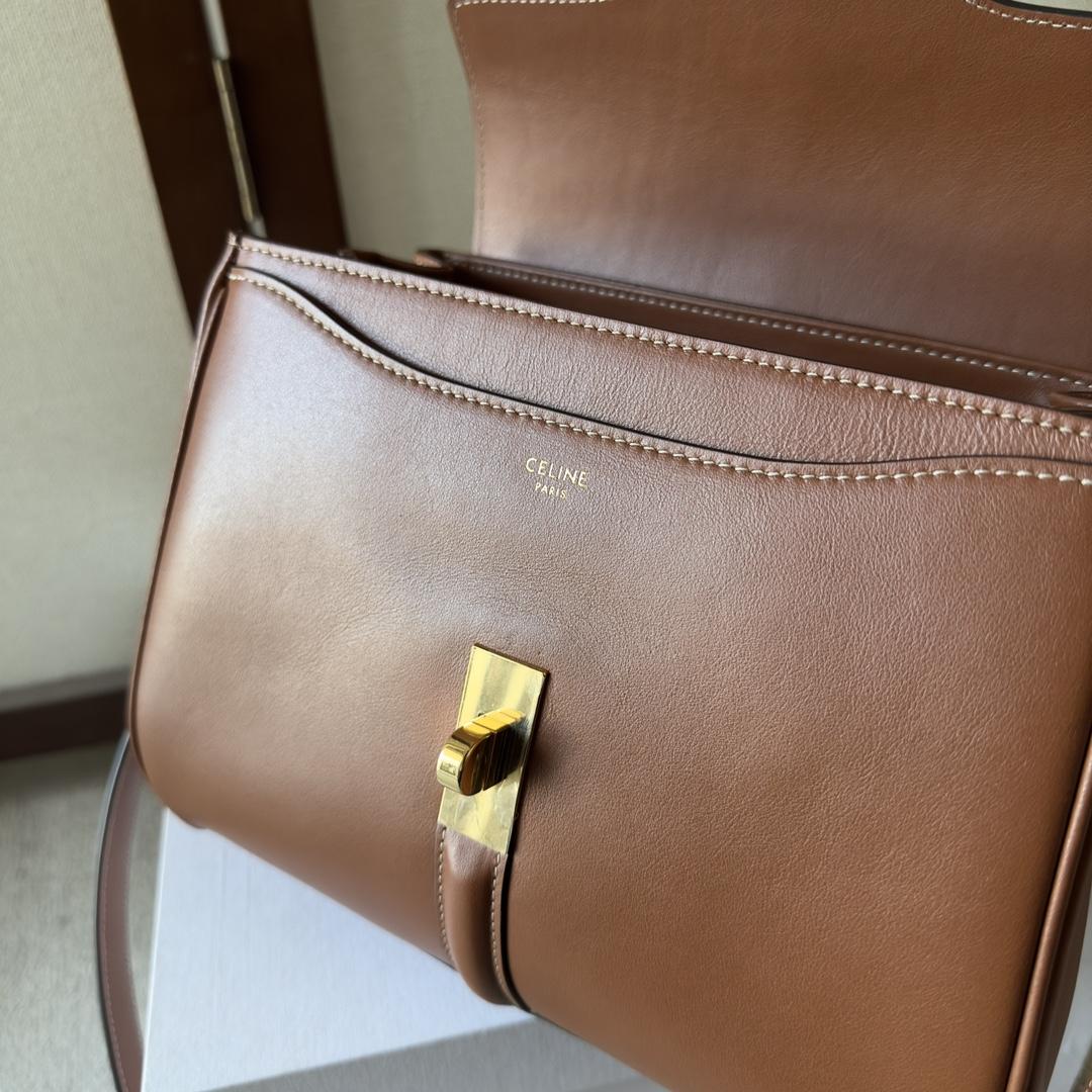 Celine Small 16 Bag In Natural Calfskin - DopestKickz