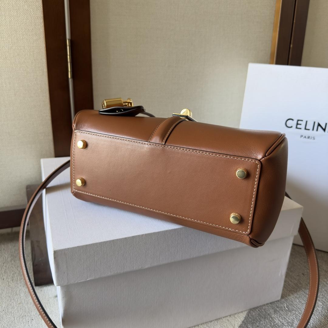 Celine Small 16 Bag In Natural Calfskin - DopestKickz