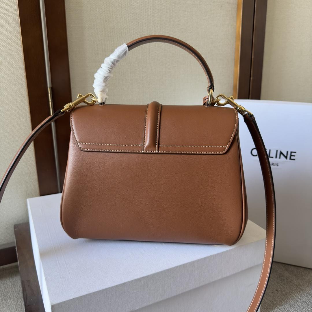 Celine Small 16 Bag In Natural Calfskin - DopestKickz