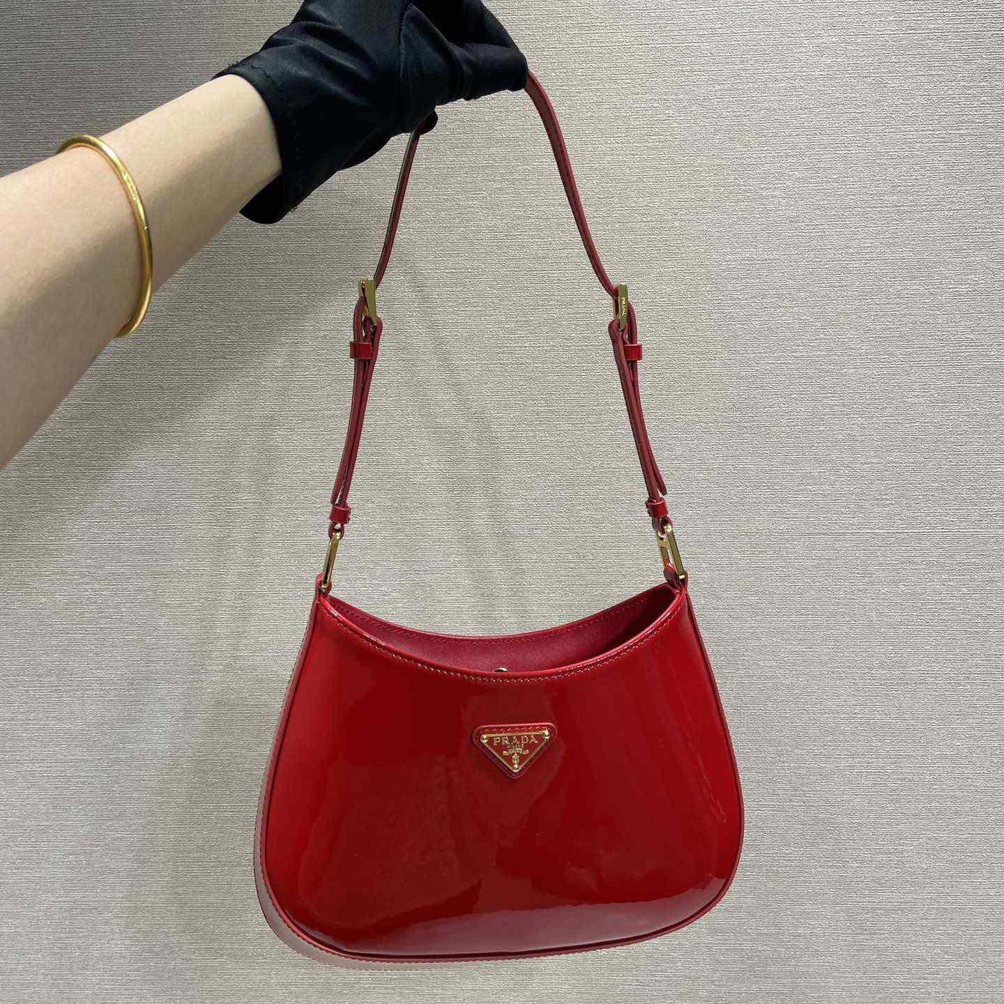 Prada Cleo Patent Leather Bag - DopestKickz