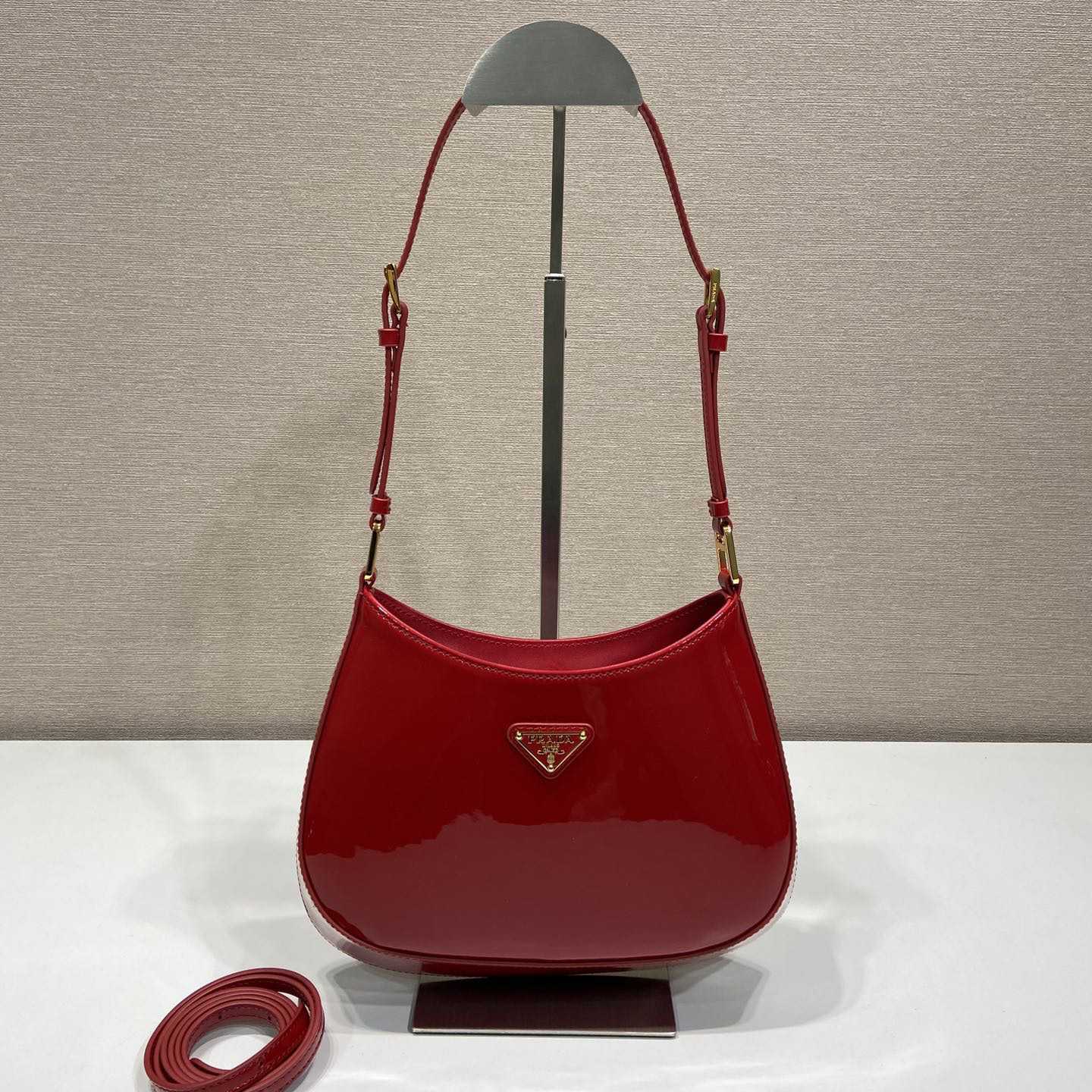 Prada Cleo Patent Leather Bag - DopestKickz