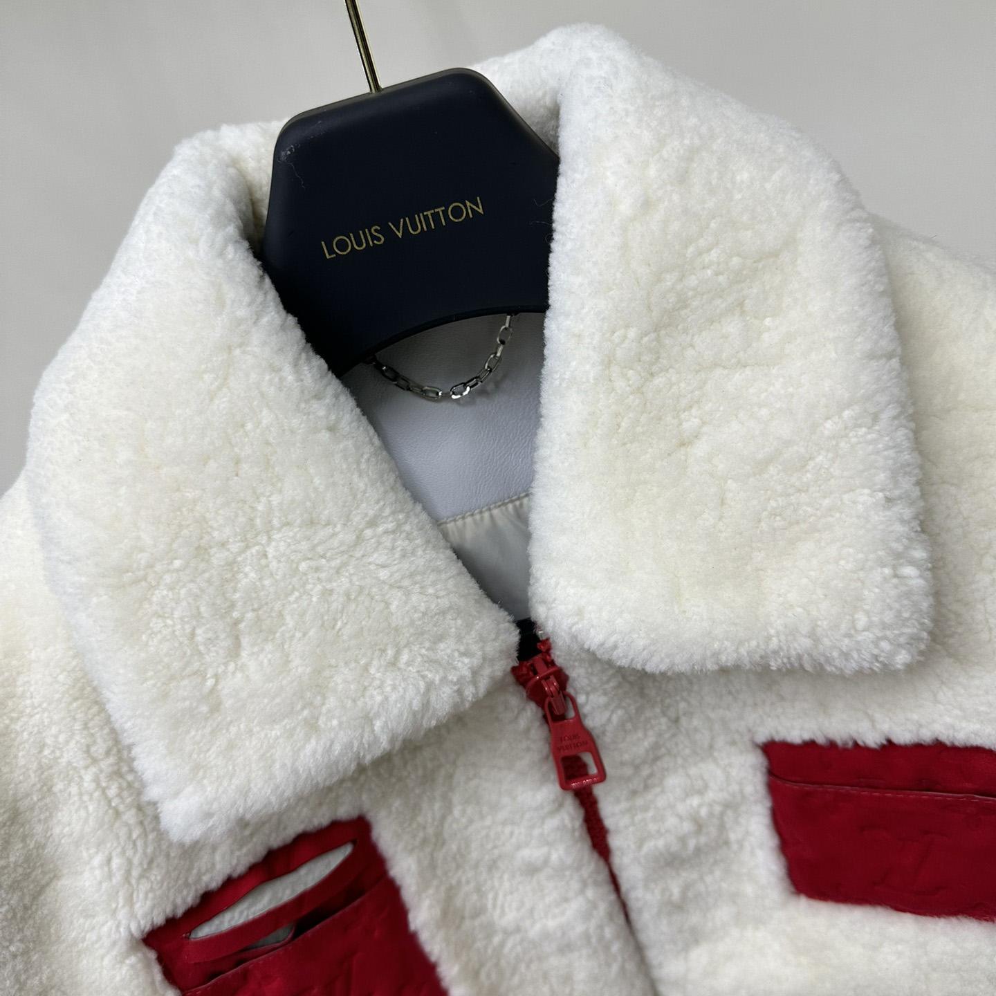 Louis Vuitton Multipocket Shearling Jacket - DopestKickz