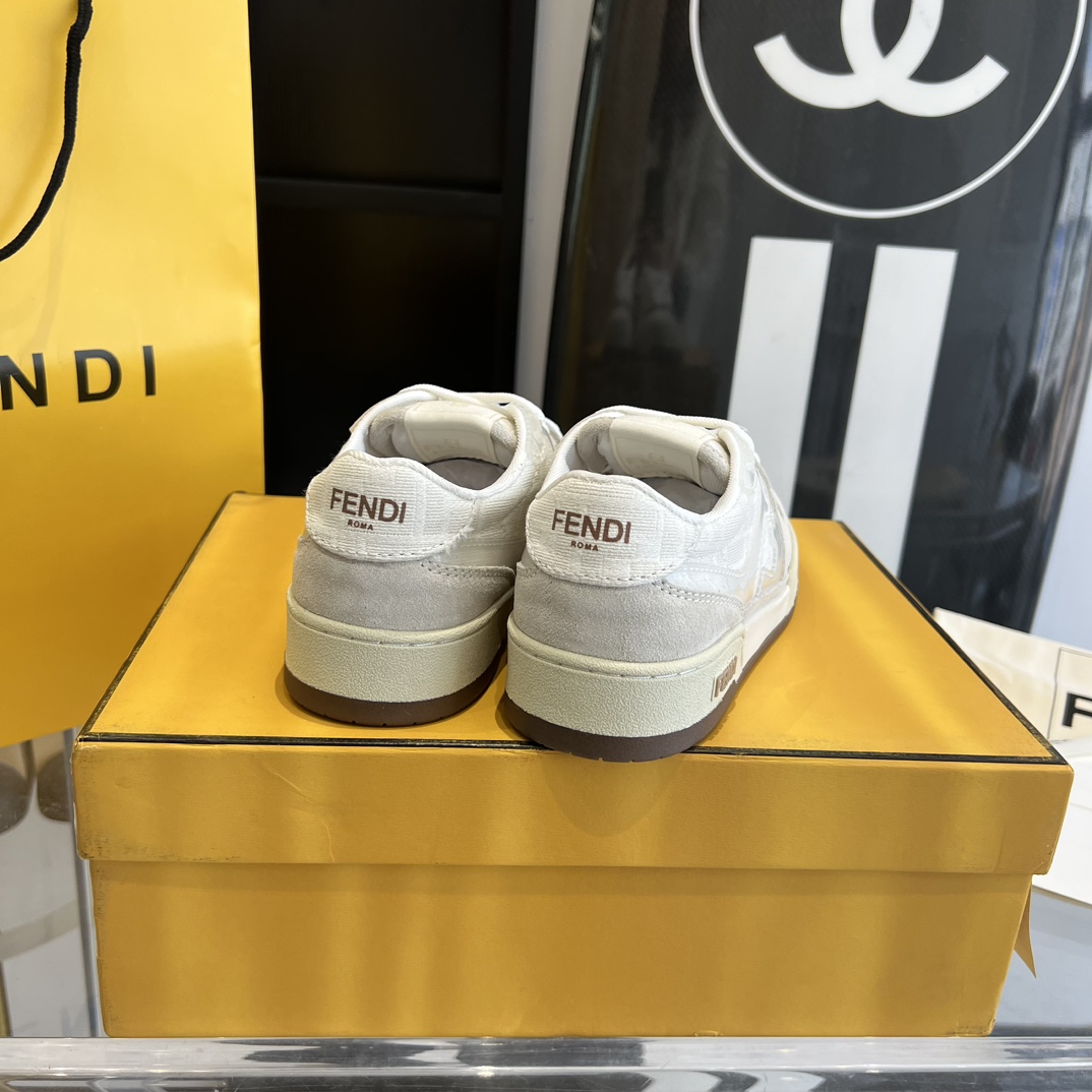 Fendi Fendi Match Lace-up Sneakers - DopestKickz