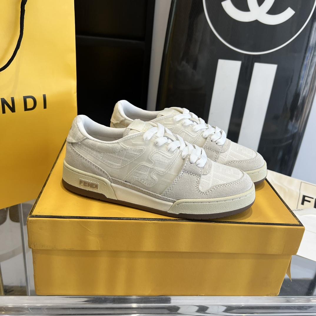 Fendi Fendi Match Lace-up Sneakers - DopestKickz