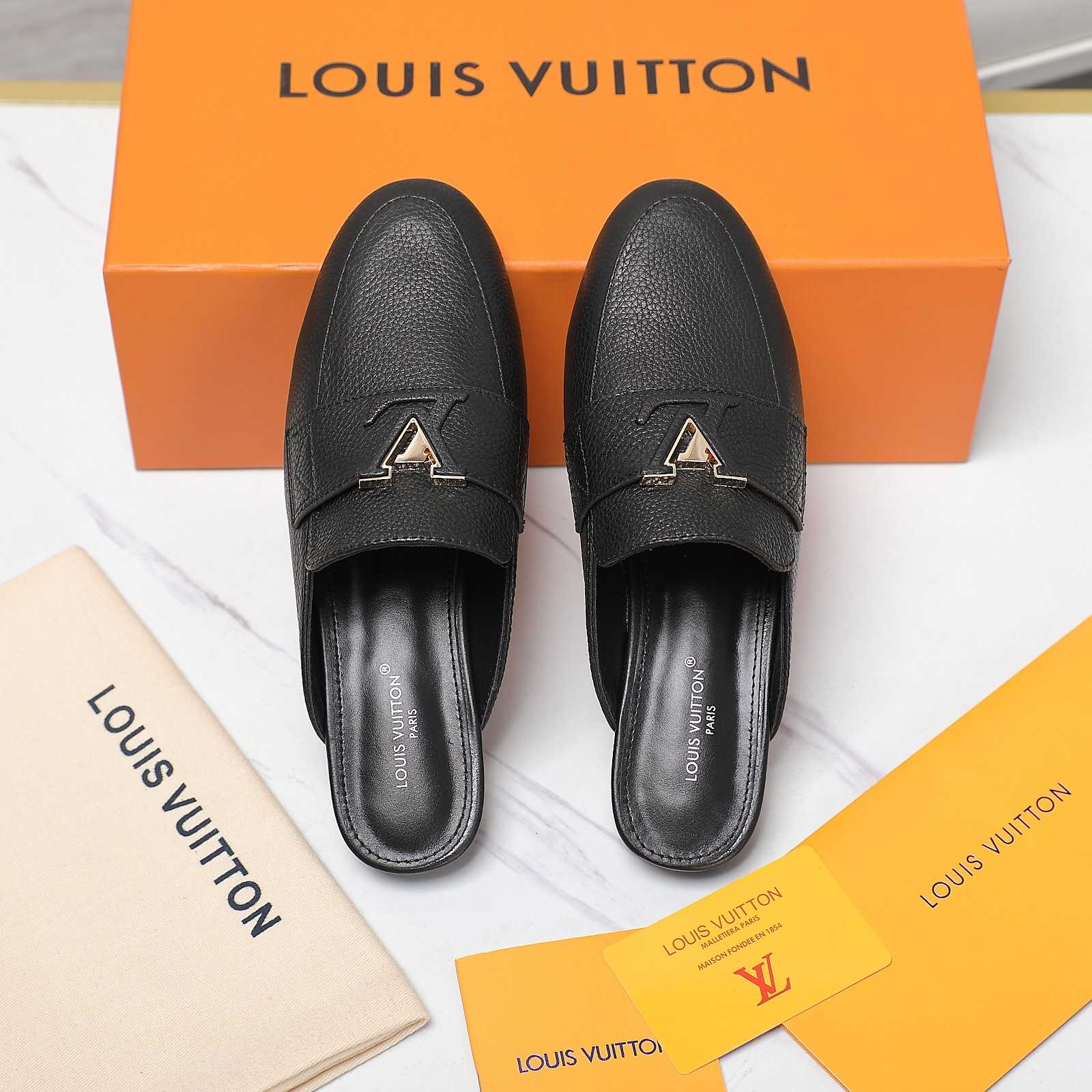 Louis Vuitton LV Capri Open Back Loafer - DopestKickz