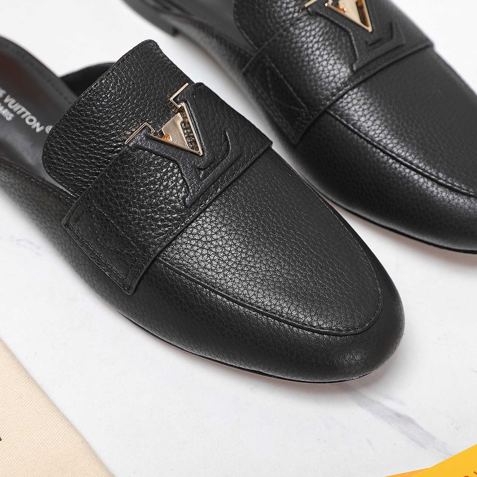 Louis Vuitton LV Capri Open Back Loafer - DopestKickz